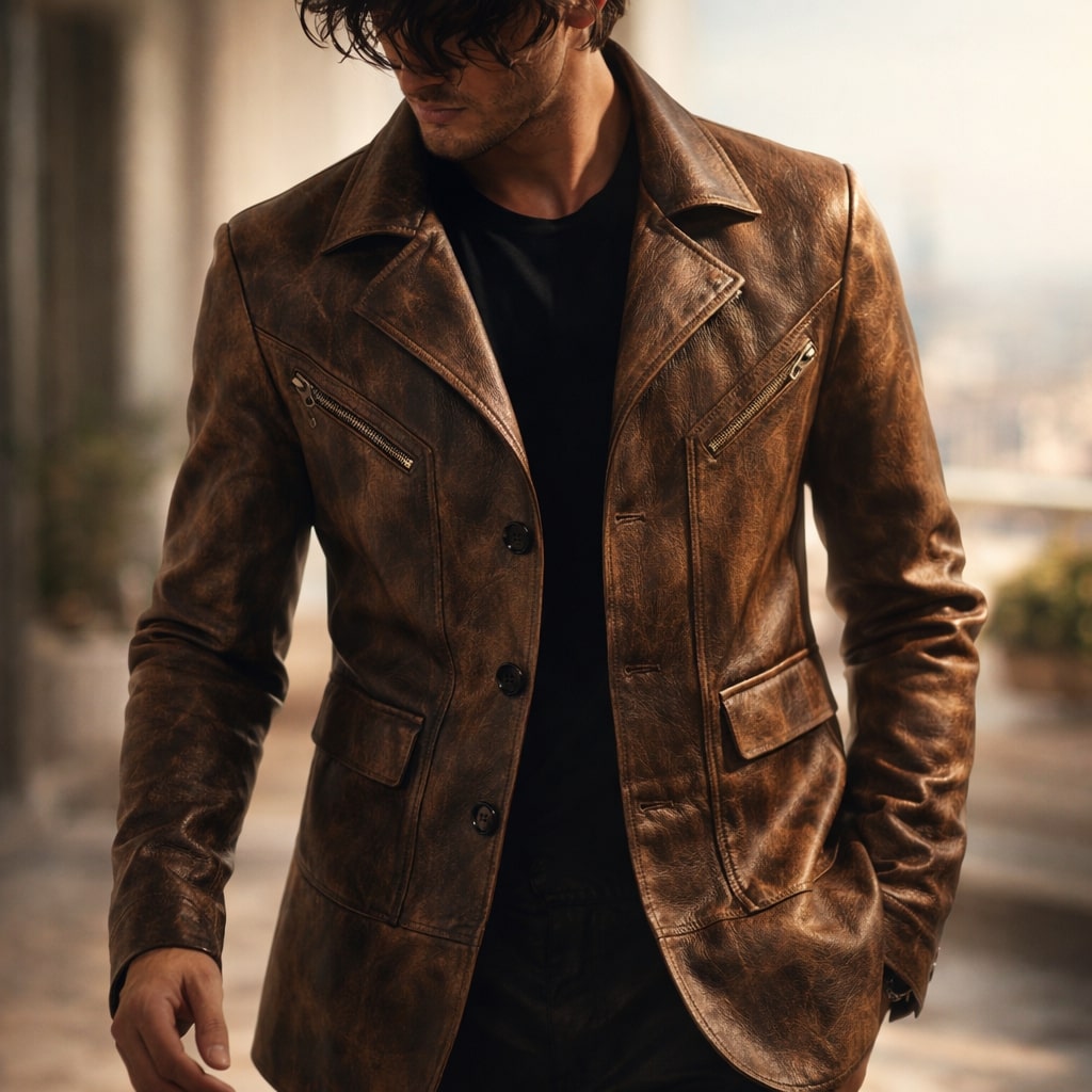 Albie | Men's Structured Panel Jacket