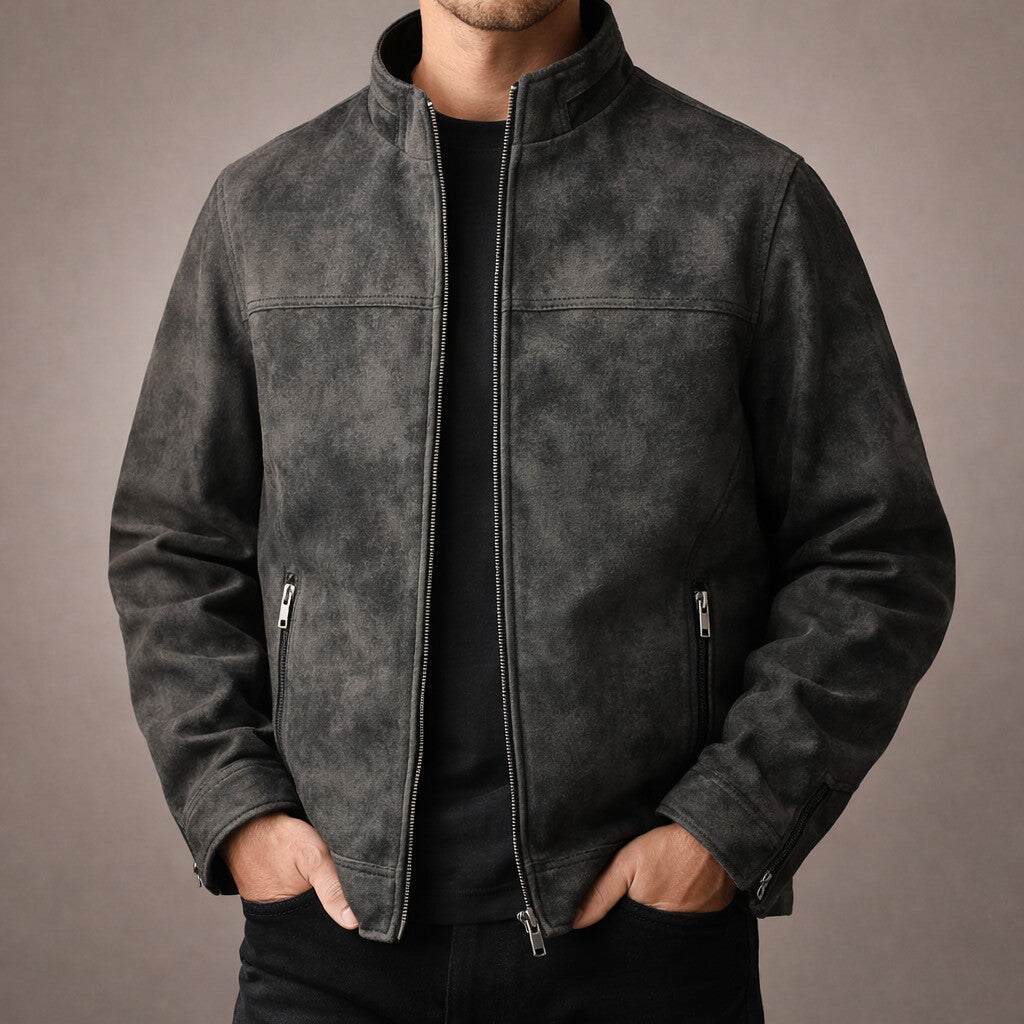 Alexander | Men's Slim-Fit Motorcycle Jacket