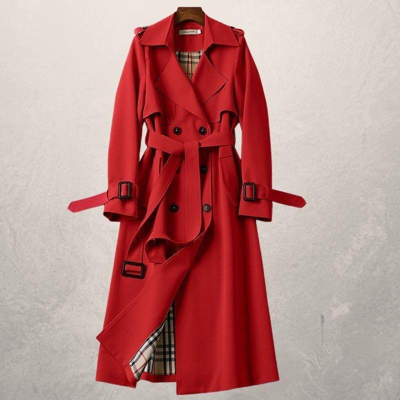Reagan | Women's Double-Breasted Trench Coat