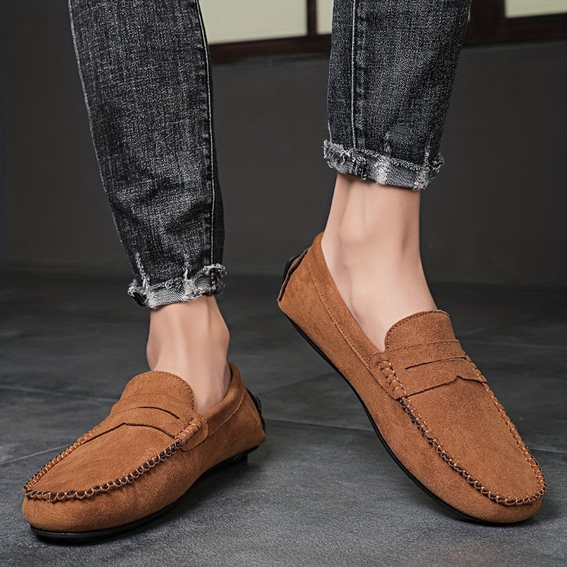Benjamin | Men's Comfortable Fabric Slip-On Shoes