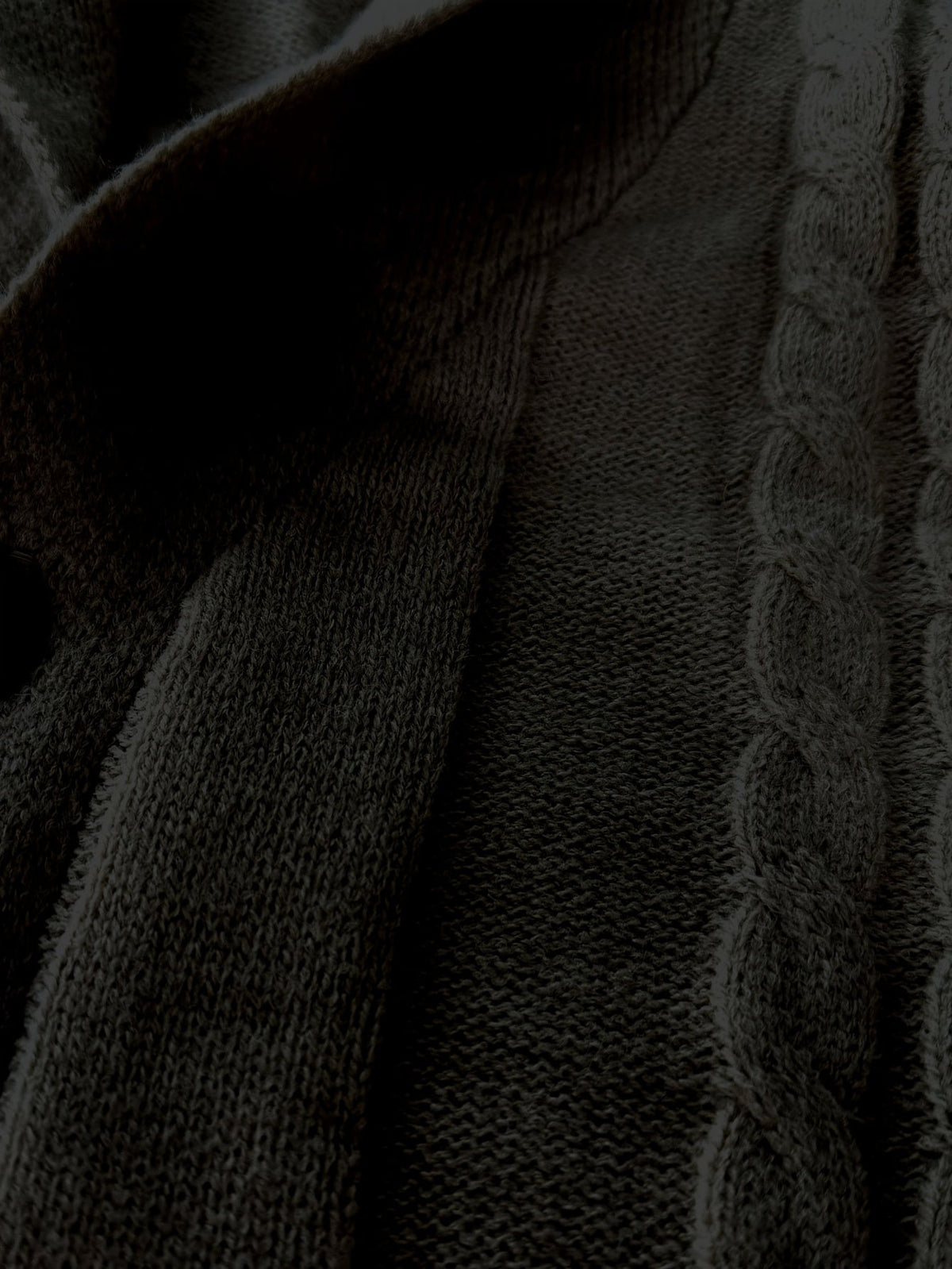 Euan | Men's Stylish Textured Knit Cardigan for Winter
