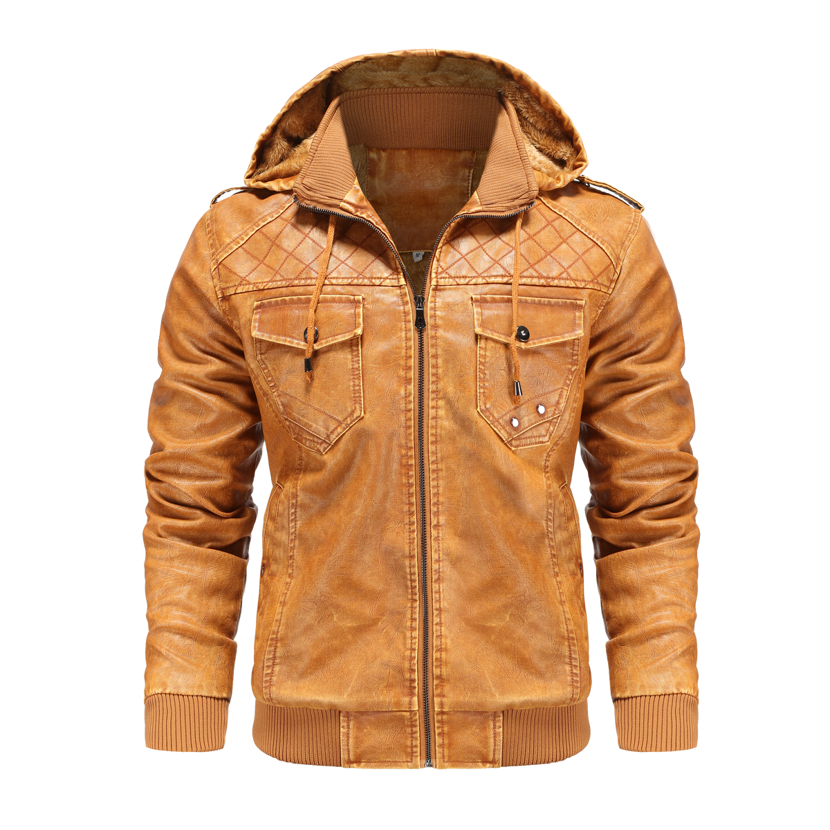 Dorian | Men's Stylish Hooded Bomber Jacket