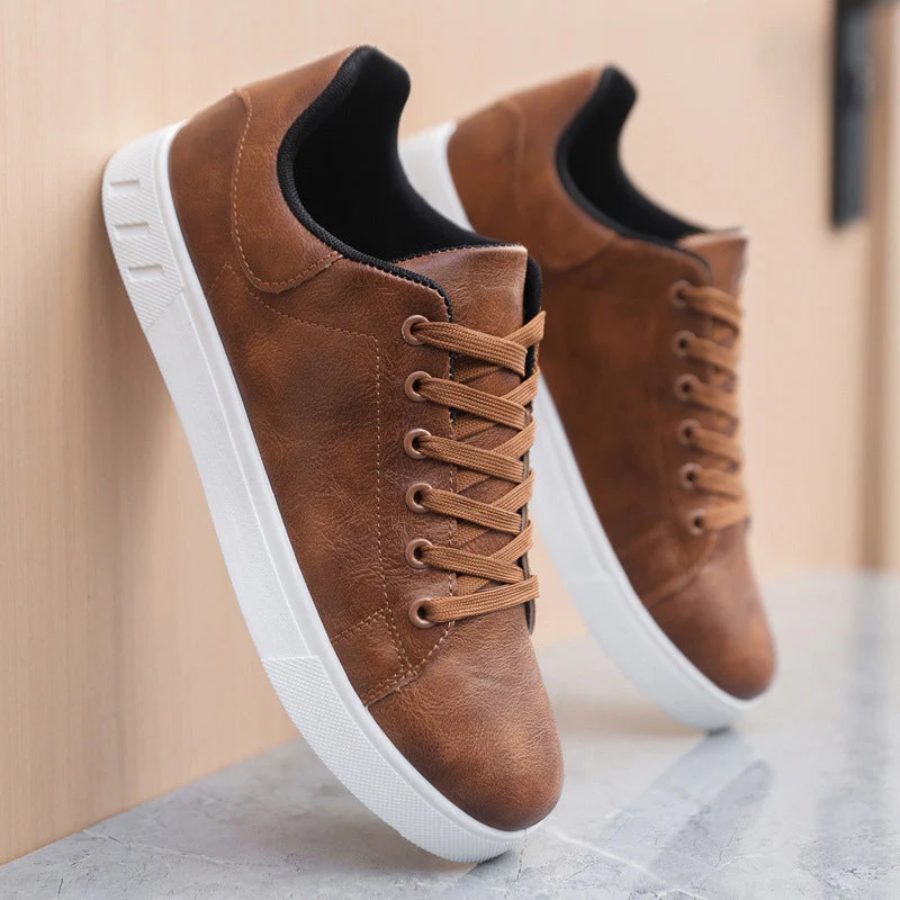 Daniel | Men's Premium Leather Trainers