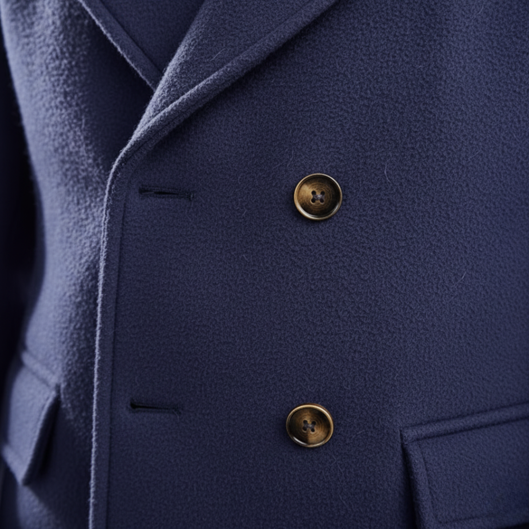 Kai | Men's Classic Wool Coat for Winter