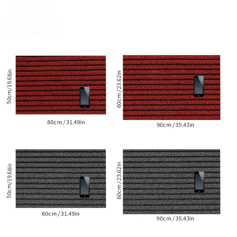 All-Weather Doormat | Durable Outdoor Mat with Anti-Slip Backing | Versatile Welcome Mat for Year-Round Use