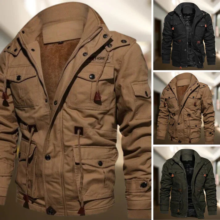 Preston | Men's Hooded Military-Style Jacket