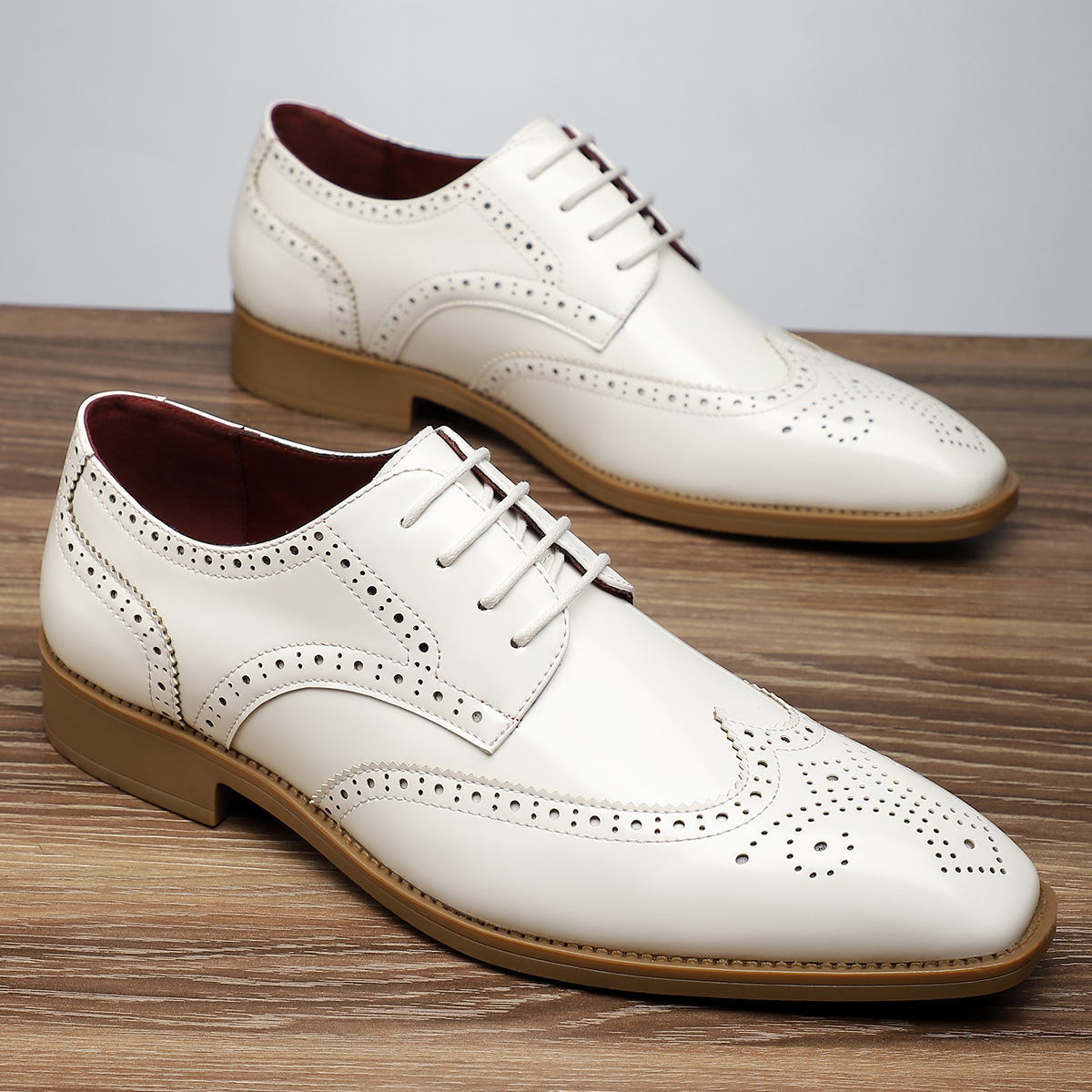 Stirling | Leather Brogue Formal Dress Shoes
