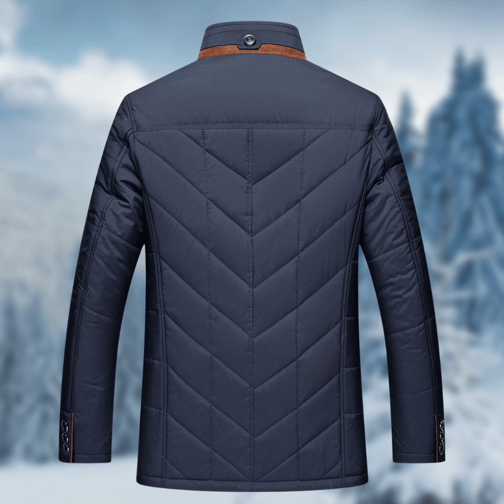Victor | Men's Diamond-Quilted Puffer Jacket for Winter