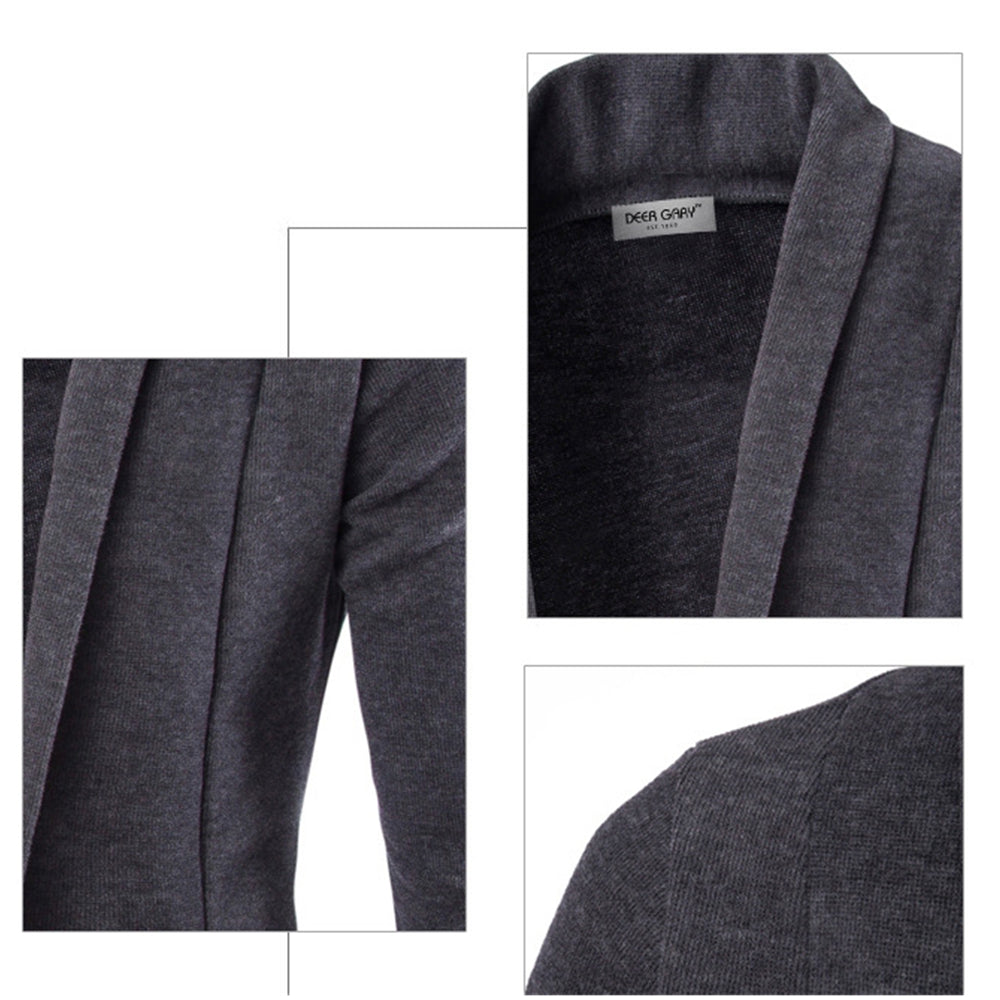 Miles | Men's Stylish Open-Front Cardigan Sweater