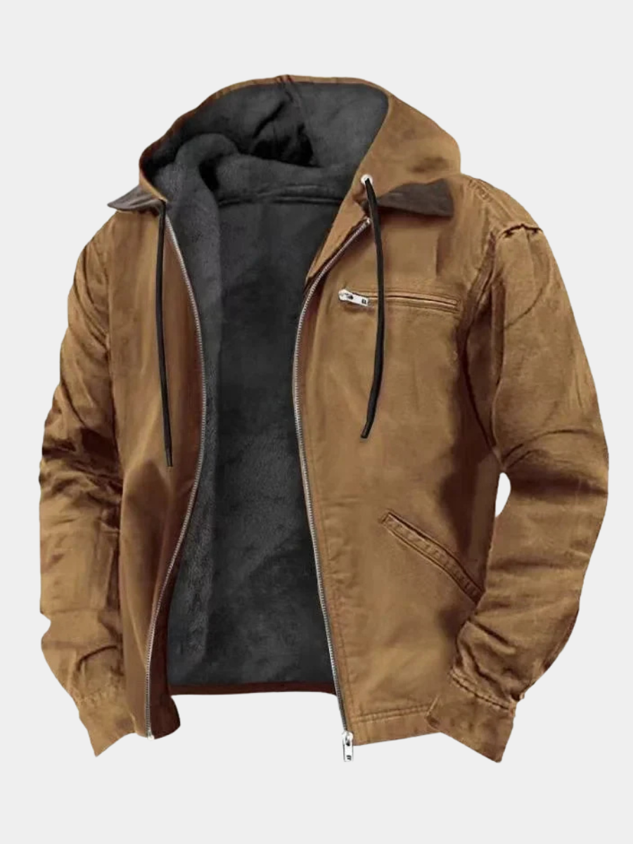 Callum | Men's Warm Fleece-Lined Jacket for Winter