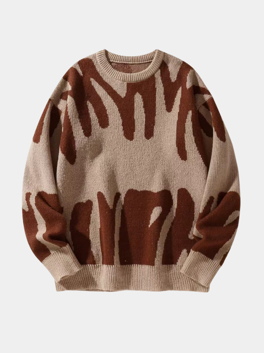 Daniel | Men's Letter Knit Jumper for Winter
