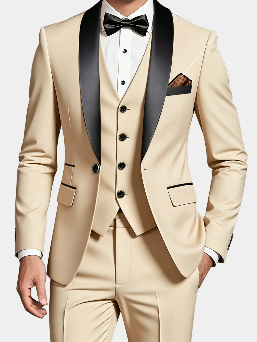 Louis | Men's Elegant Shawl Collar Suit
