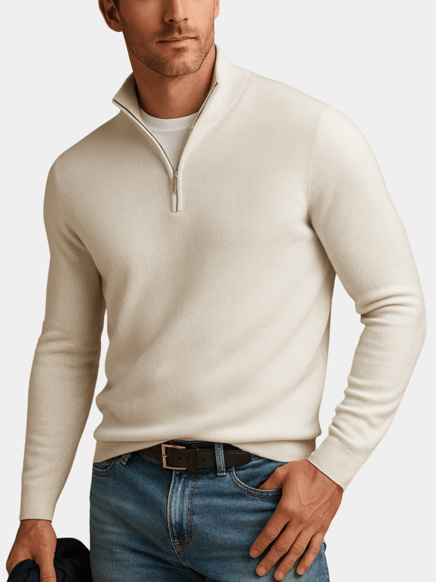 Victor | Men's Cosy Half-Zip Jumper for Winter