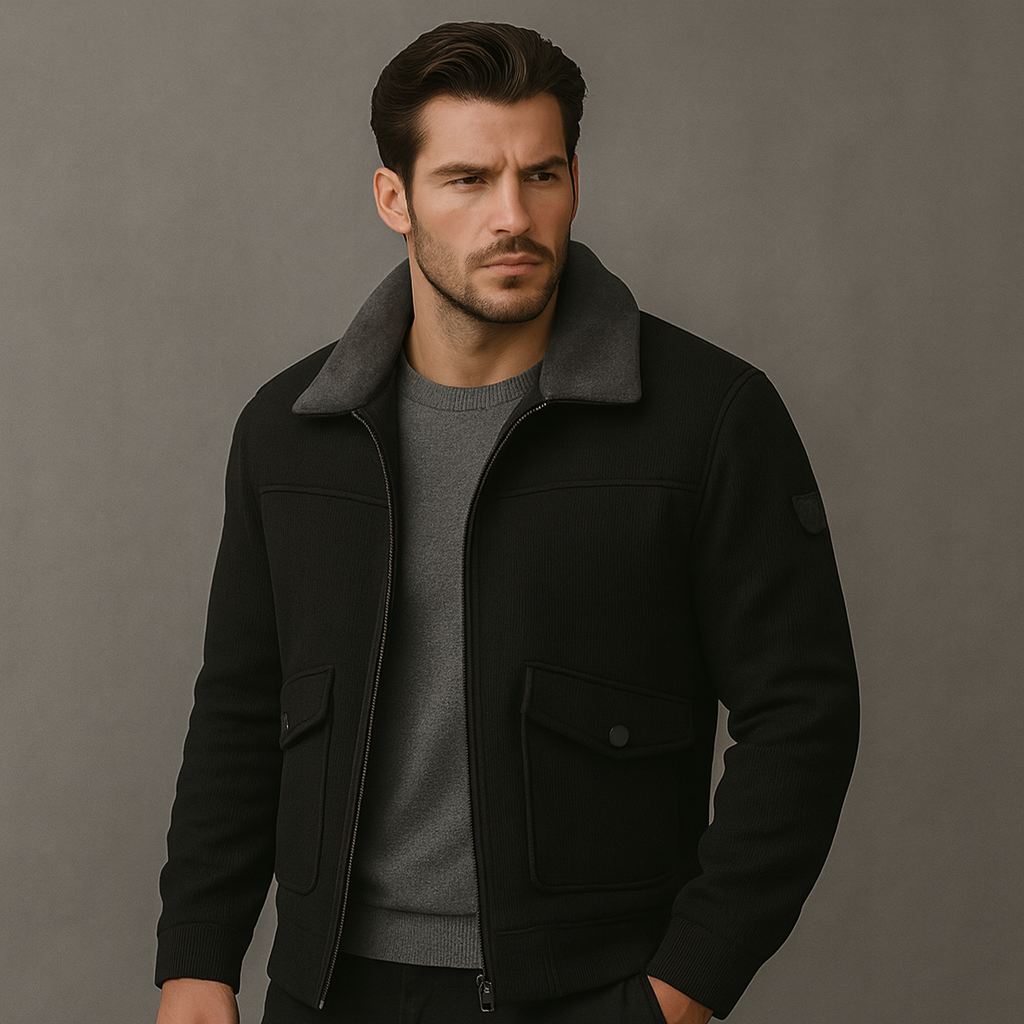 Ronnie | Men's Faux Fur-Lined Jacket