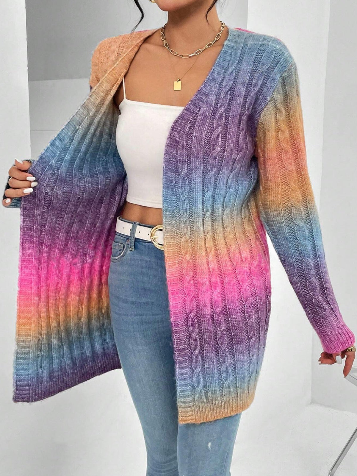 Ann | Women's Elegant Long Cardigan for Winter