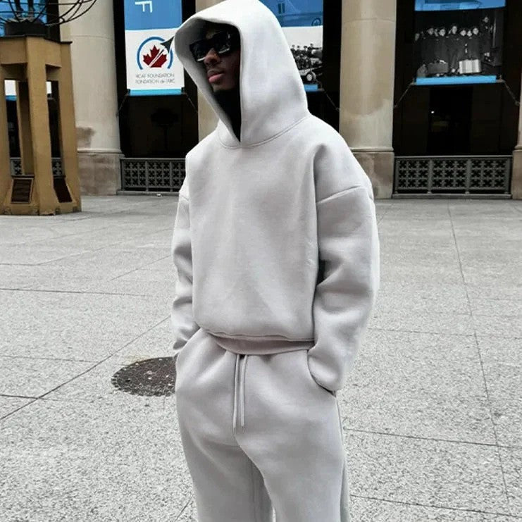 Robert | Men's Cosy Drawstring Pullover Hoodie for Winter