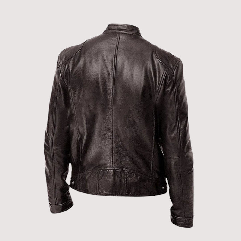 Euan | Men's Stylish Faux Leather Jacket