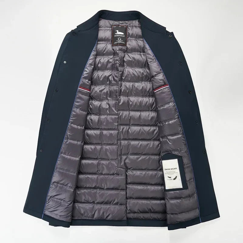 Lewis | Men's Insulated Trench Coat