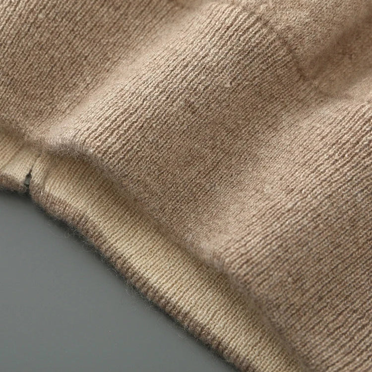 George | Men's Zip-Up Knit Cardigan for Winter