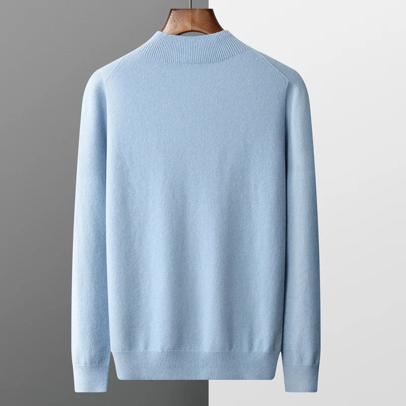 Louie | Men's Stylish Mock Neck Jumper for Winter