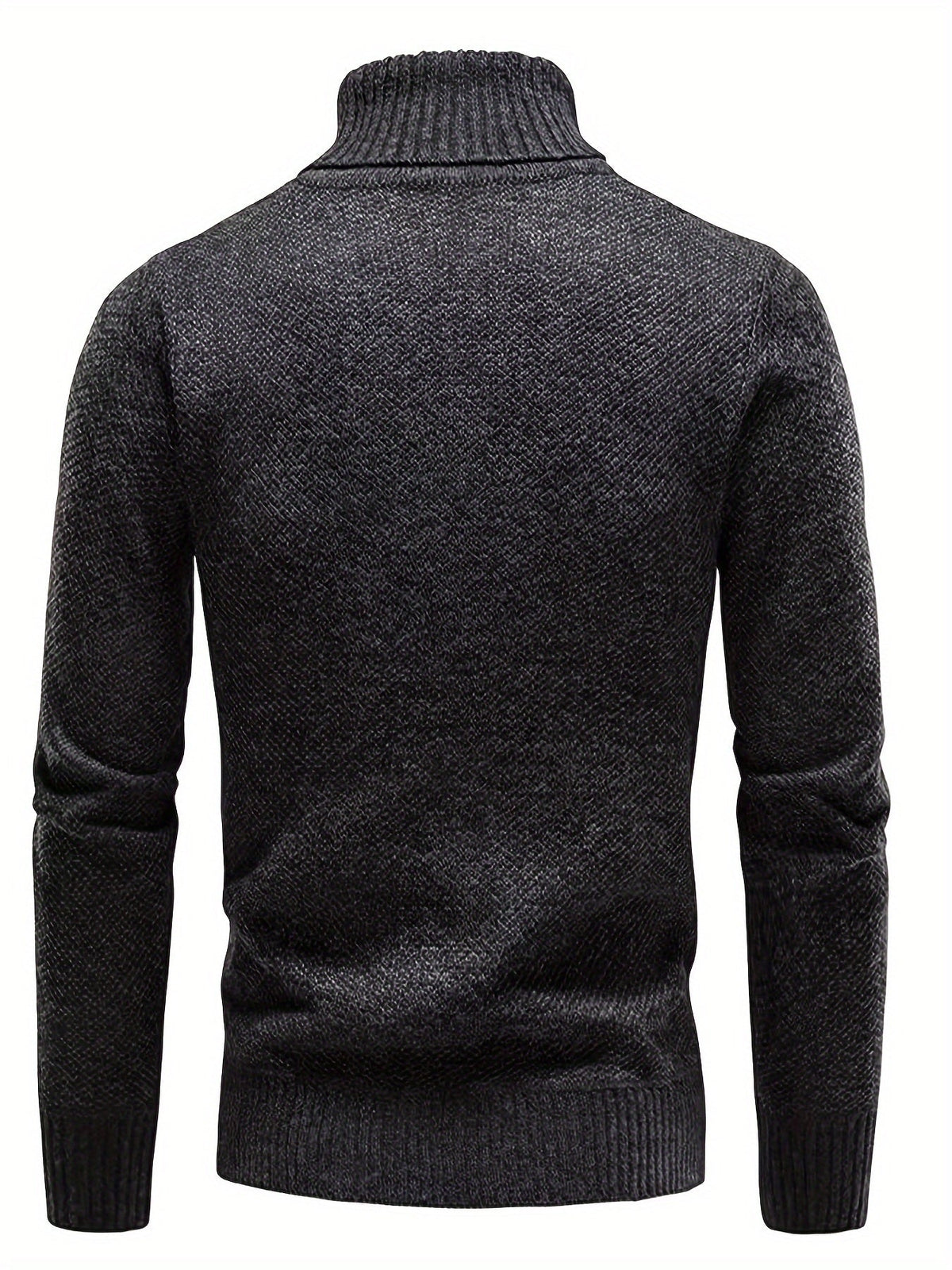 Ryan | Men's Rib-Knit Lapel Jumper for Winter