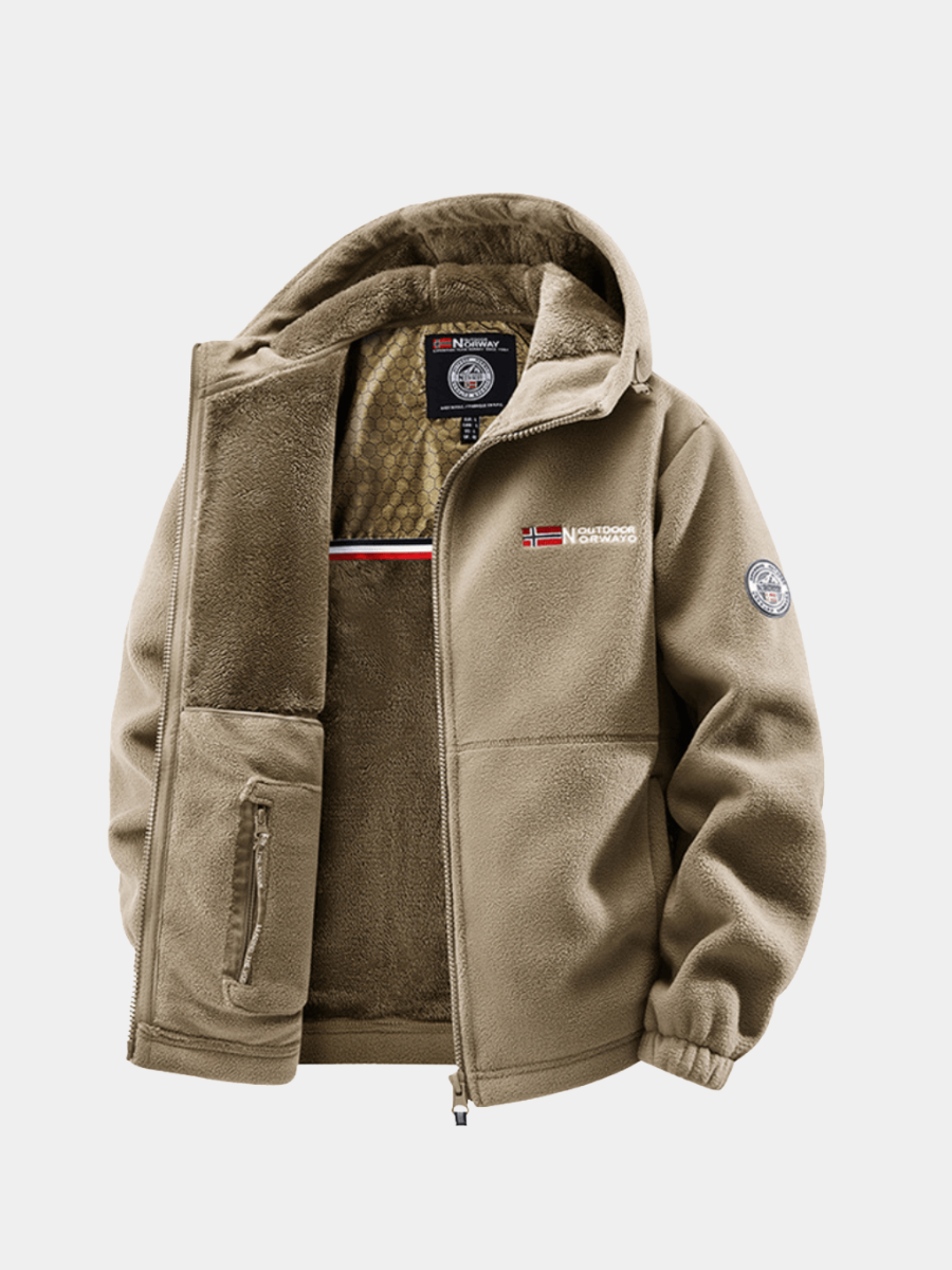 Noah | Men's Insulated Fleece Bomber Jacket