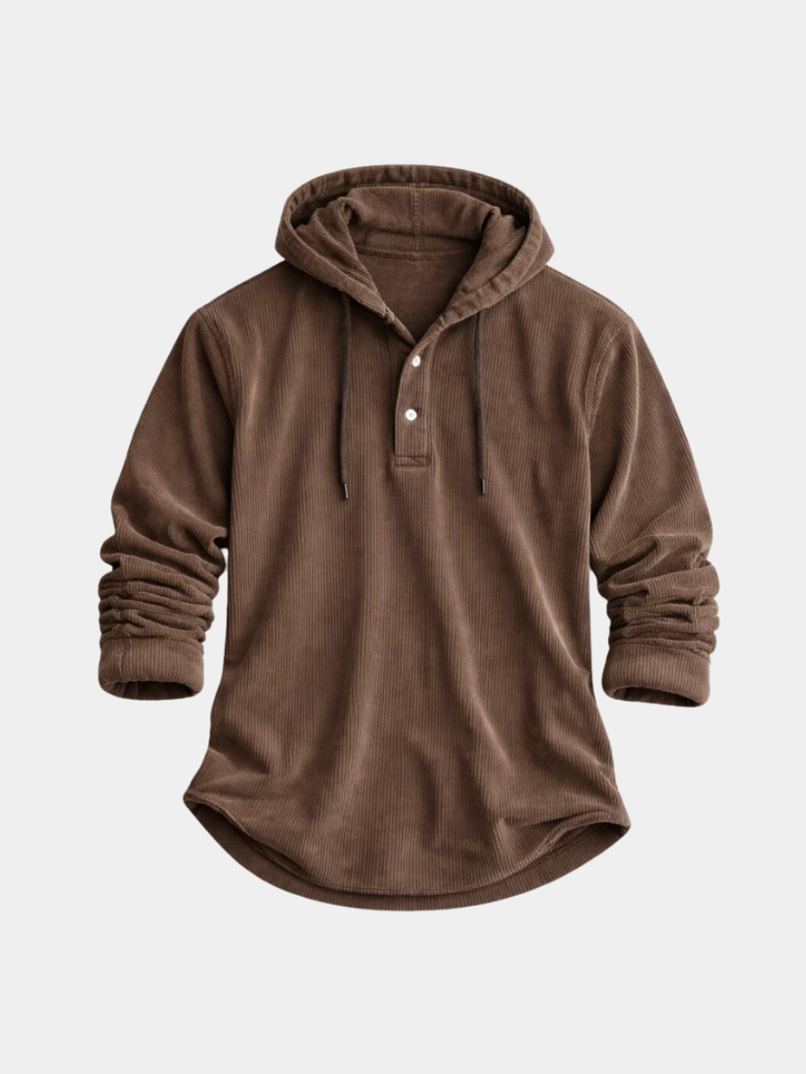 Stanley | Men's Stylish Corduroy Hoodie for Winter