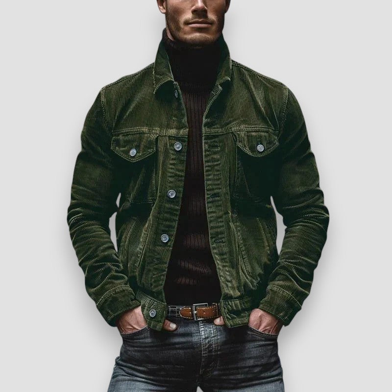 Arvid | Men's Casual Button-Down Jacket for Winter