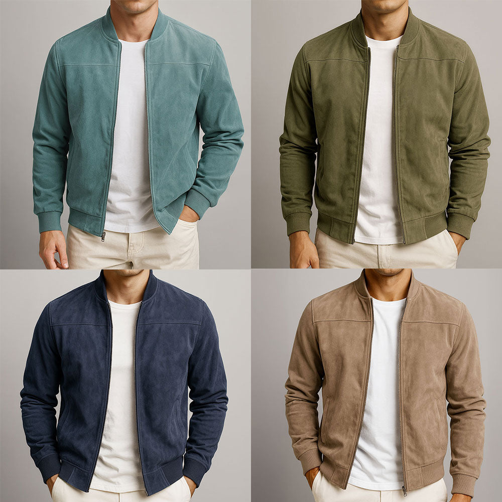 Cameron | Men's Classic Suede Jacket