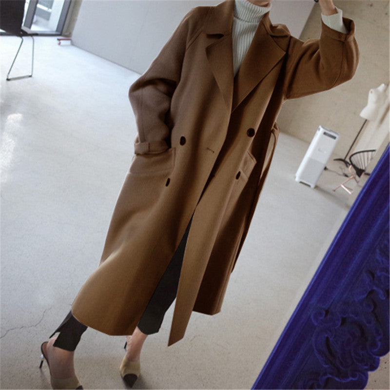 Classic Casual Wool Coat for Winter