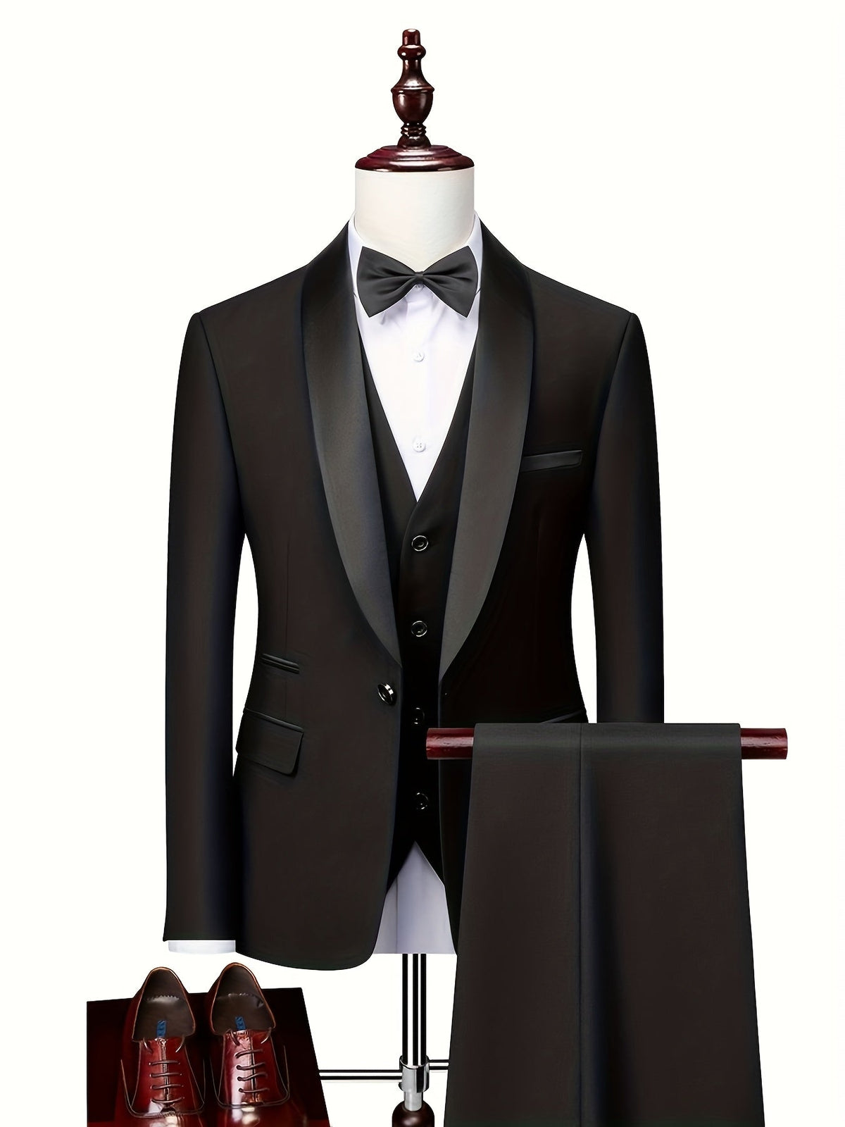 James | Men's Elegant Shawl Suit Set