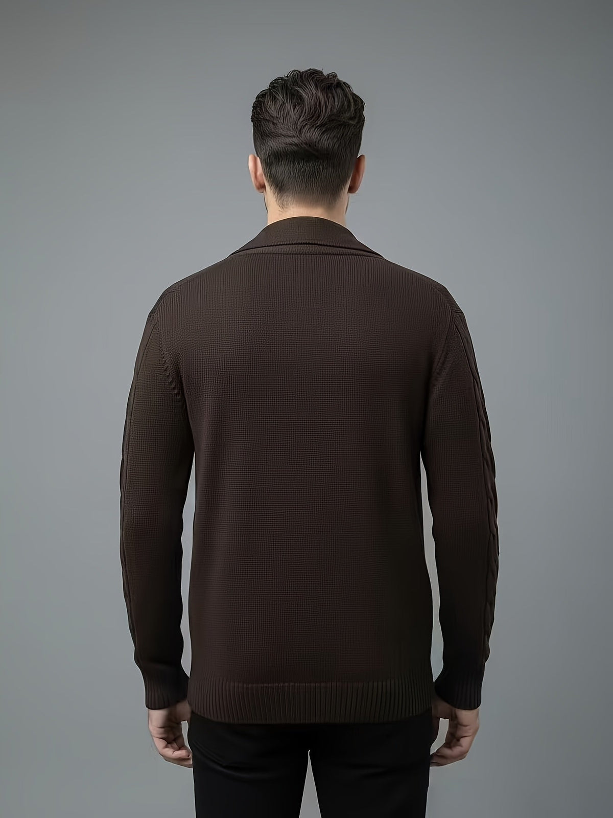 Patrick | Men's Cosy Ribbed Knit Jumper for Winter