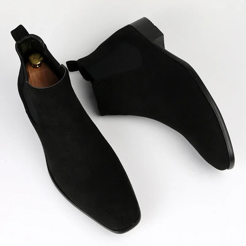 David | Men's Pull-On Chelsea Ankle Boots