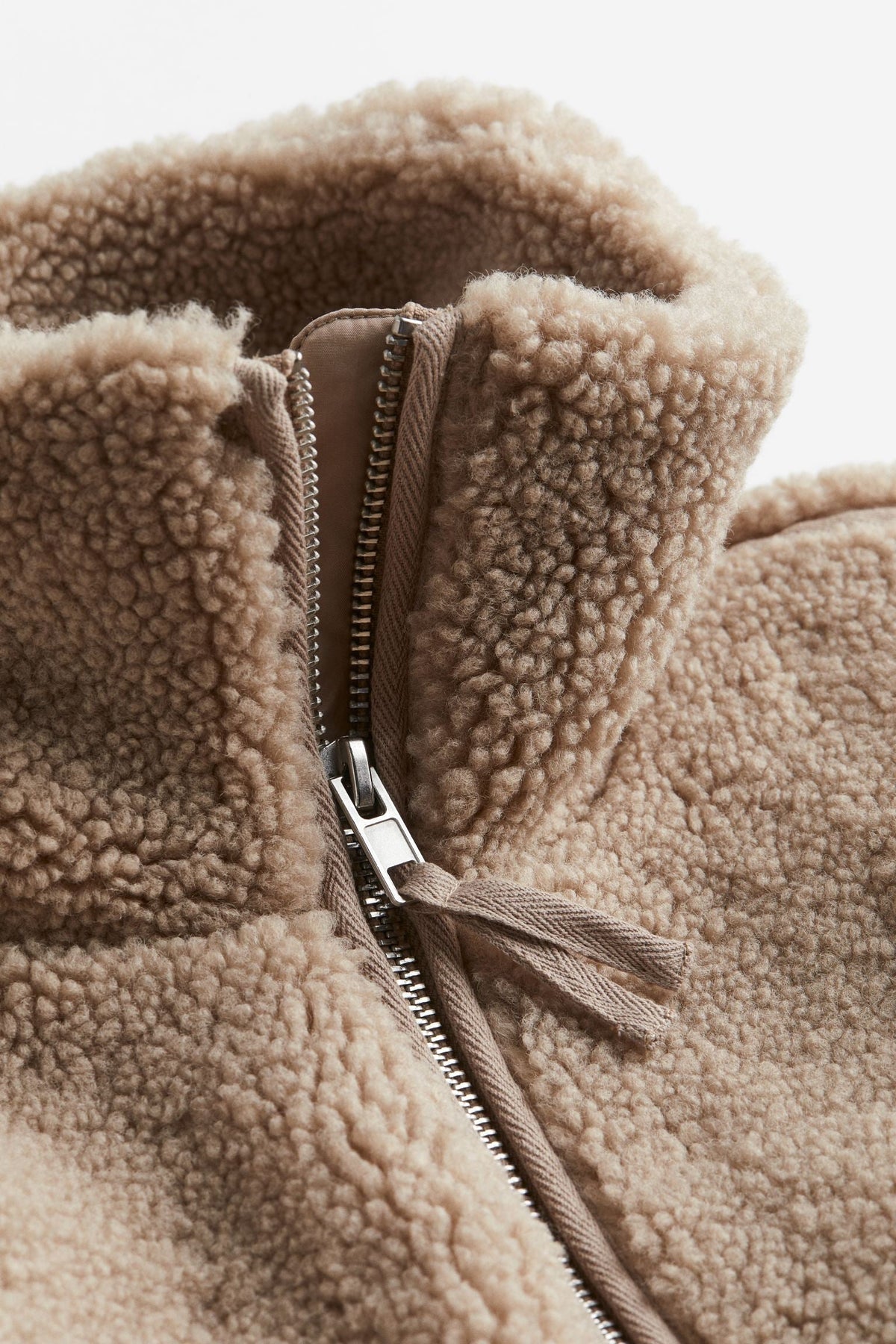 Paige | Women's Cosy Relaxed-Fit Teddy Zip-Up Jacket for Winter