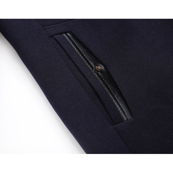 Alfie | Men's Stylish Coat with Removable Collar