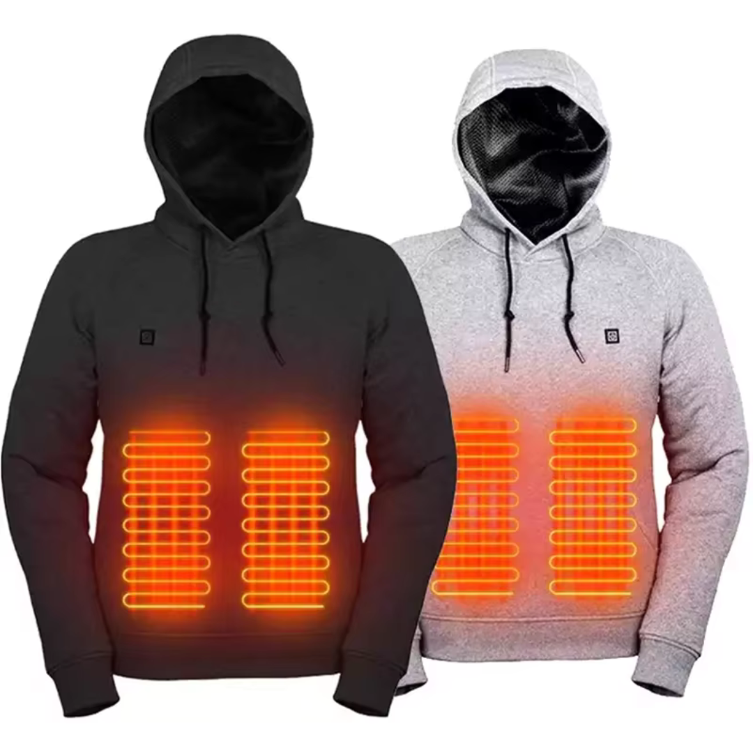 USB-Powered Heated Hoodie for Winter