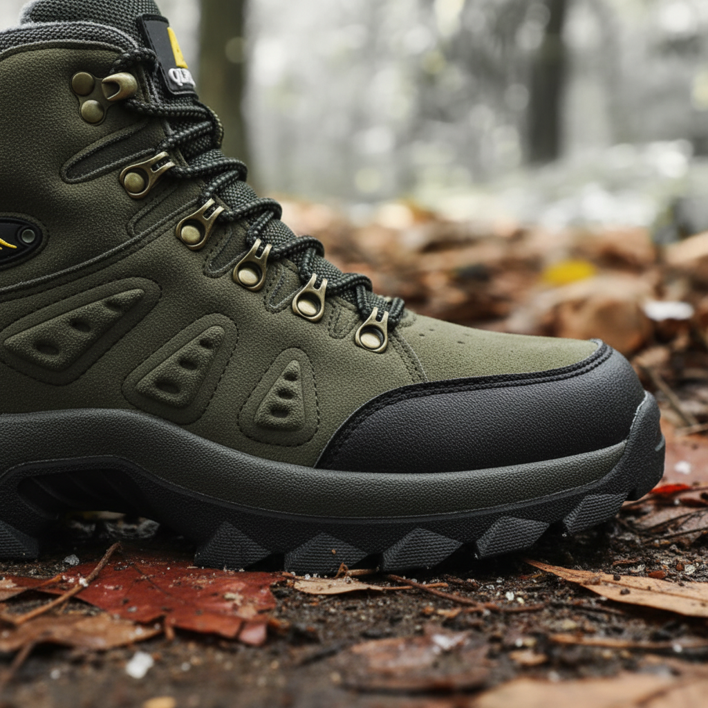 Durable High-Top Hiking Boots with Superior Ankle Support