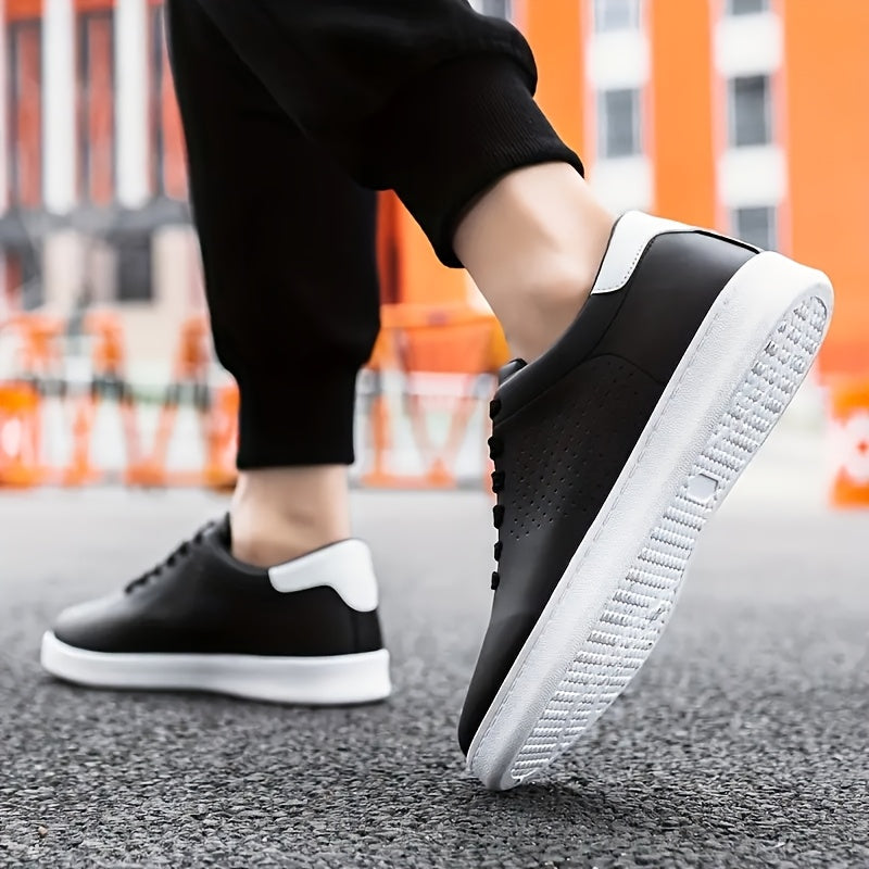 Quentin | Men's Matte Panel Trainers