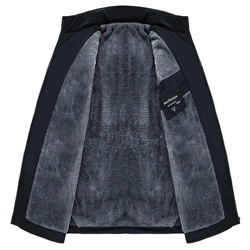 Ethan | Men's Quilted Fleece Jacket for Winter
