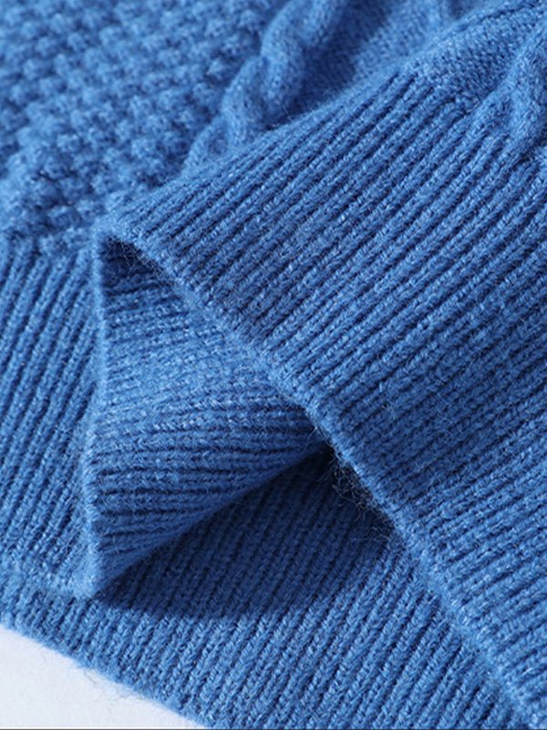 Cole Men's Classic Cable-Knit Crewneck Sweater