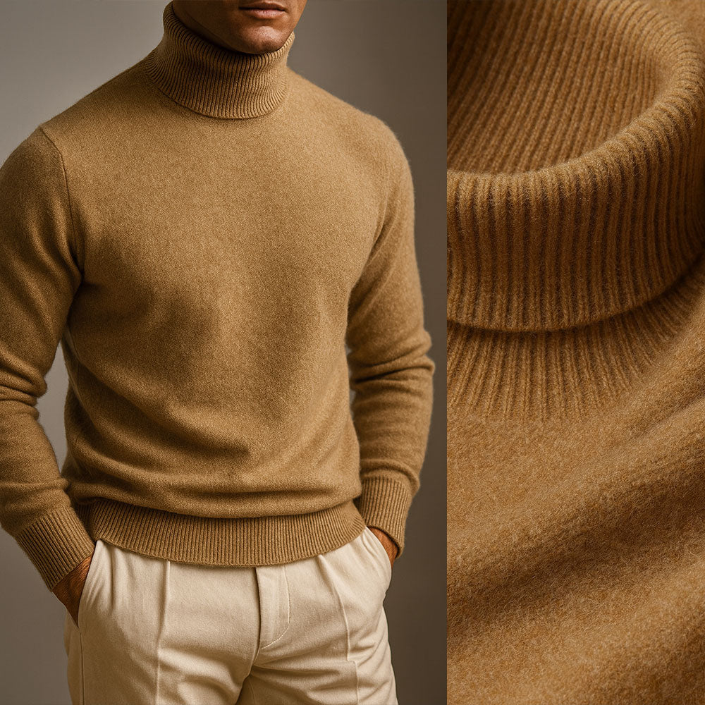 Archie | Men's Stylish High-Collar Jumper for Winter