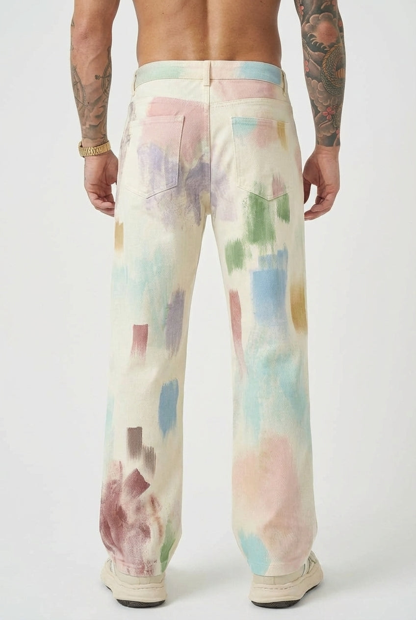 Avenir | Artistic Painted Trousers