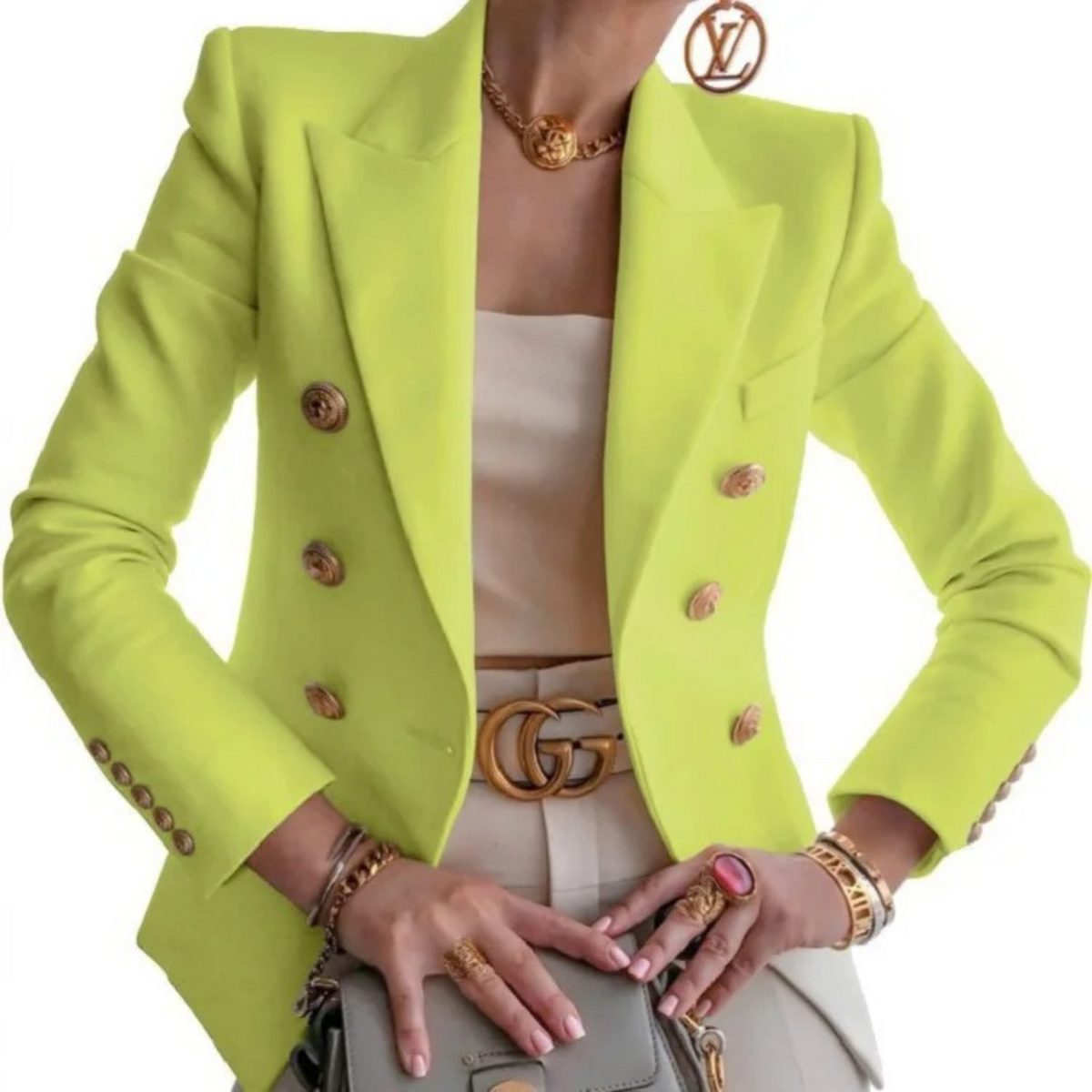 Sadie | Women's Elegant Vintage Double-Breasted Blazer