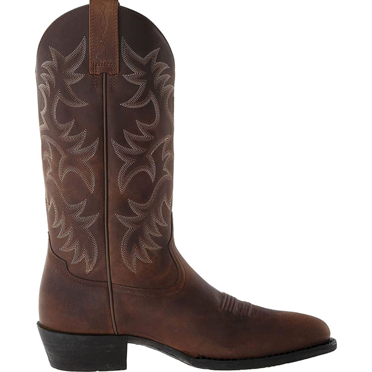 Thea | Women's Embroidered Western Cowboy Mid-Calf Boots