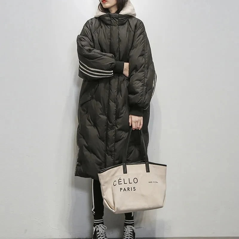 Yasmin | Women's Longline Padded Jacket for Winter