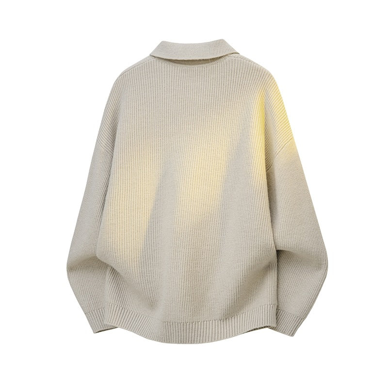 Layla | Women's Relaxed Oversized Knit Polo Jumper