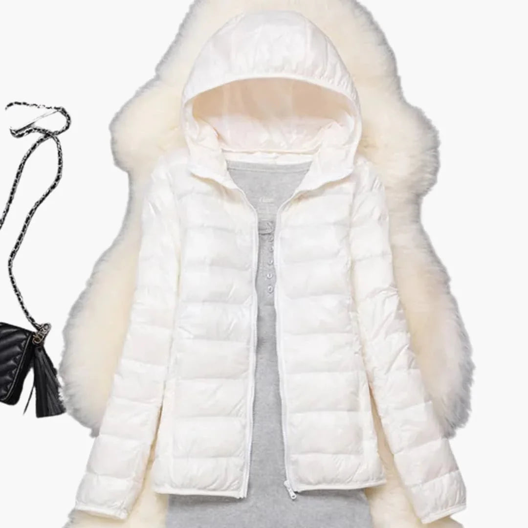 Willow | Women's Ultralight Hooded Down Jacket for Winter