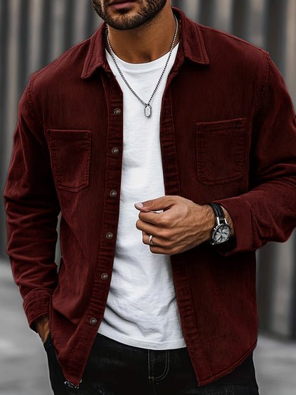 Oscar | Men's Stylish Corduroy Overshirt