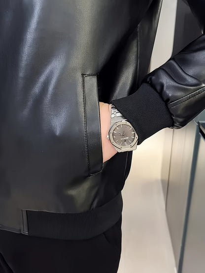Freddie | Men's Classic Zip-Up Baseball Jacket