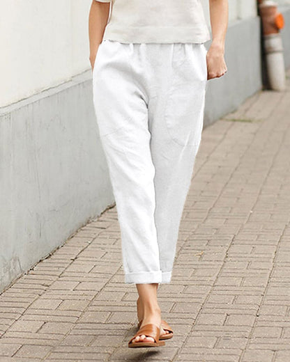 Diane | Lightweight Relaxed-Fit Trousers
